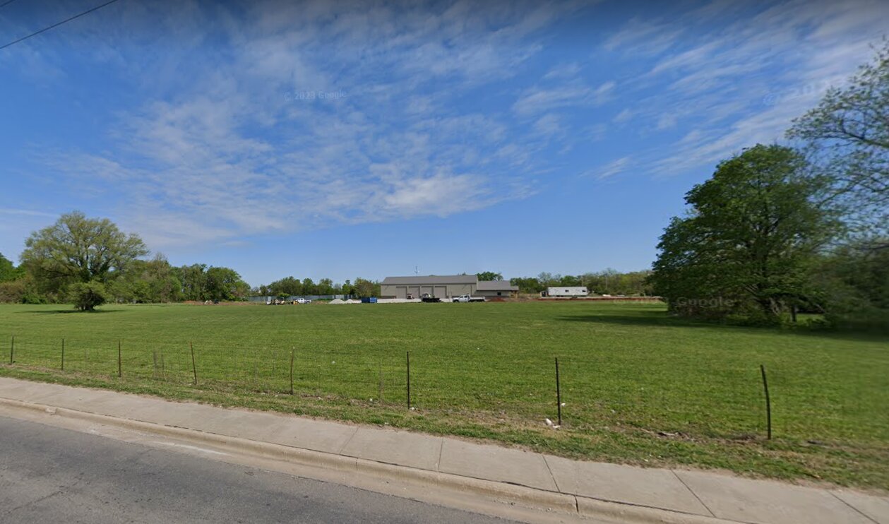 The site for the planned animal shelter currently is undeveloped.